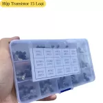 Hộp Transistor Tổng Hợp 15 Loại S9012 Đến 13001 (20PCS / Loại)